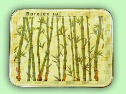 Бамбуковый поднос разные рисунки 50х33 см (143223)