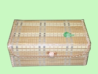 Шкатулка из бамбука  из 5-х (5 шт)  в ассортименте (разные формы и рисунки) 391591
