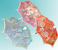 Подарочные зонтики разного цвета для детей L20см /723610